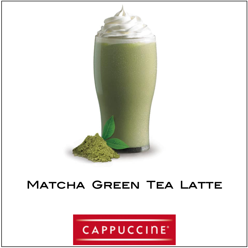 Cappuccine - Matcha Green Tea Latte